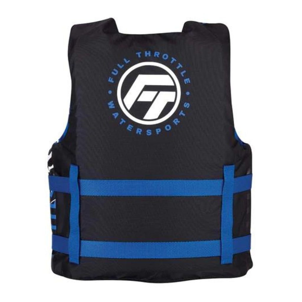 FULL THROTTLE CHALECO JUVENIL YOUTH NYLON -BLUE-YOUTH 112200-500-002-22