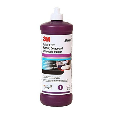 3M Rubbing compound compuesto pulidor 32oz.