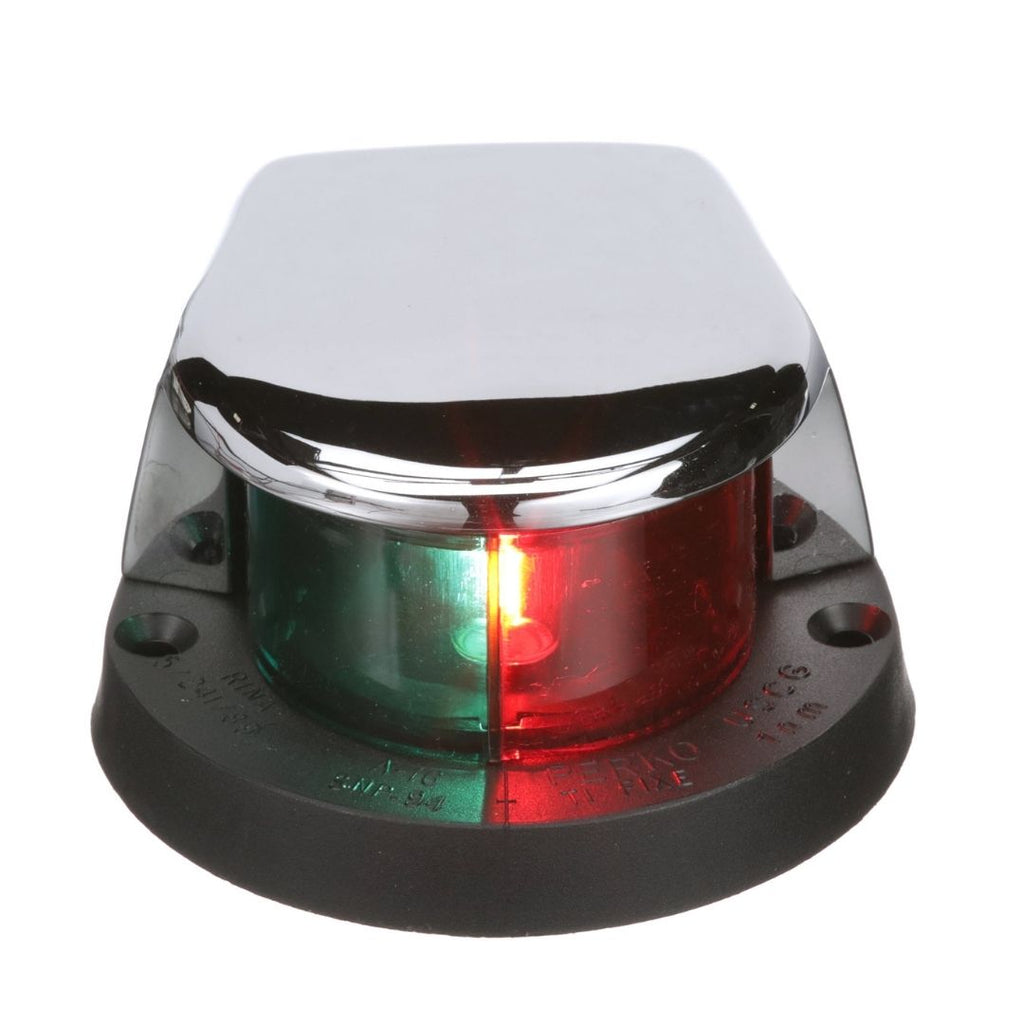 Seachoice Luz de proa bicolor de zinc cromado