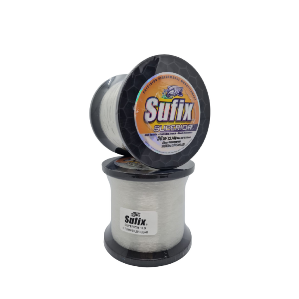 SUFIX MONOFILAMENTO 50LB/1LB CLEAR 645-1