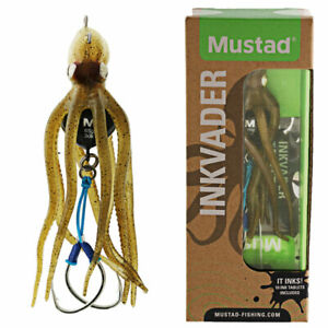 MUSTAD Inkvader señuelo en forma de pulpo 4oz 25mm