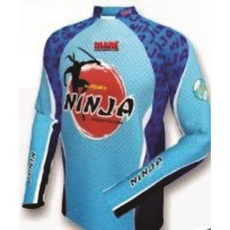 Camiseta Ninja azul