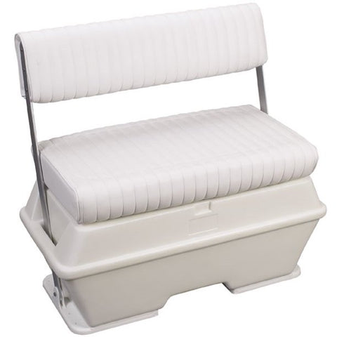Asiento Cooler con respaldo 50QT Blanco