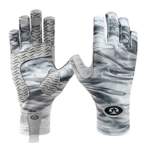 F. fisherman Guantes Pro Series Gray Water S/M