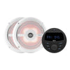 DS18 MRX1 and NXL-6SL/WH Parlantes Marinos Package White MRX16SL/WH