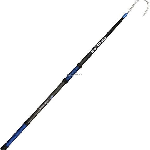 PROMAR Elite Gancho de 3 pulgadas Series Carbon Fiber Gaff- 2FT, 3